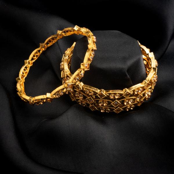 Golden Vine Bangles